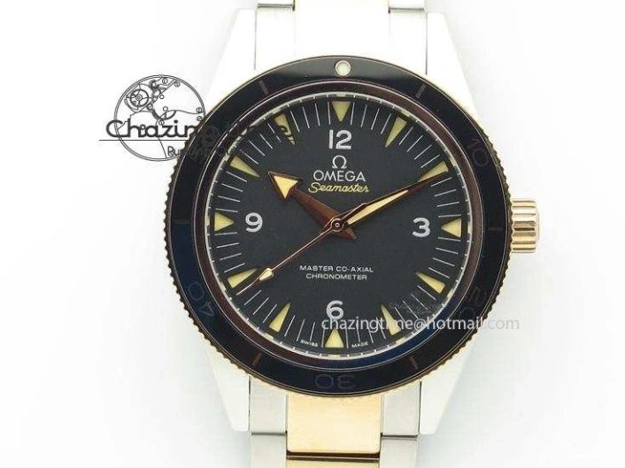 0214 Practical Vintage Seamaster 300 No Date T SS B12 Black Dial On Brown Leather Strap A2836 (Free Nylon Strap) 7910